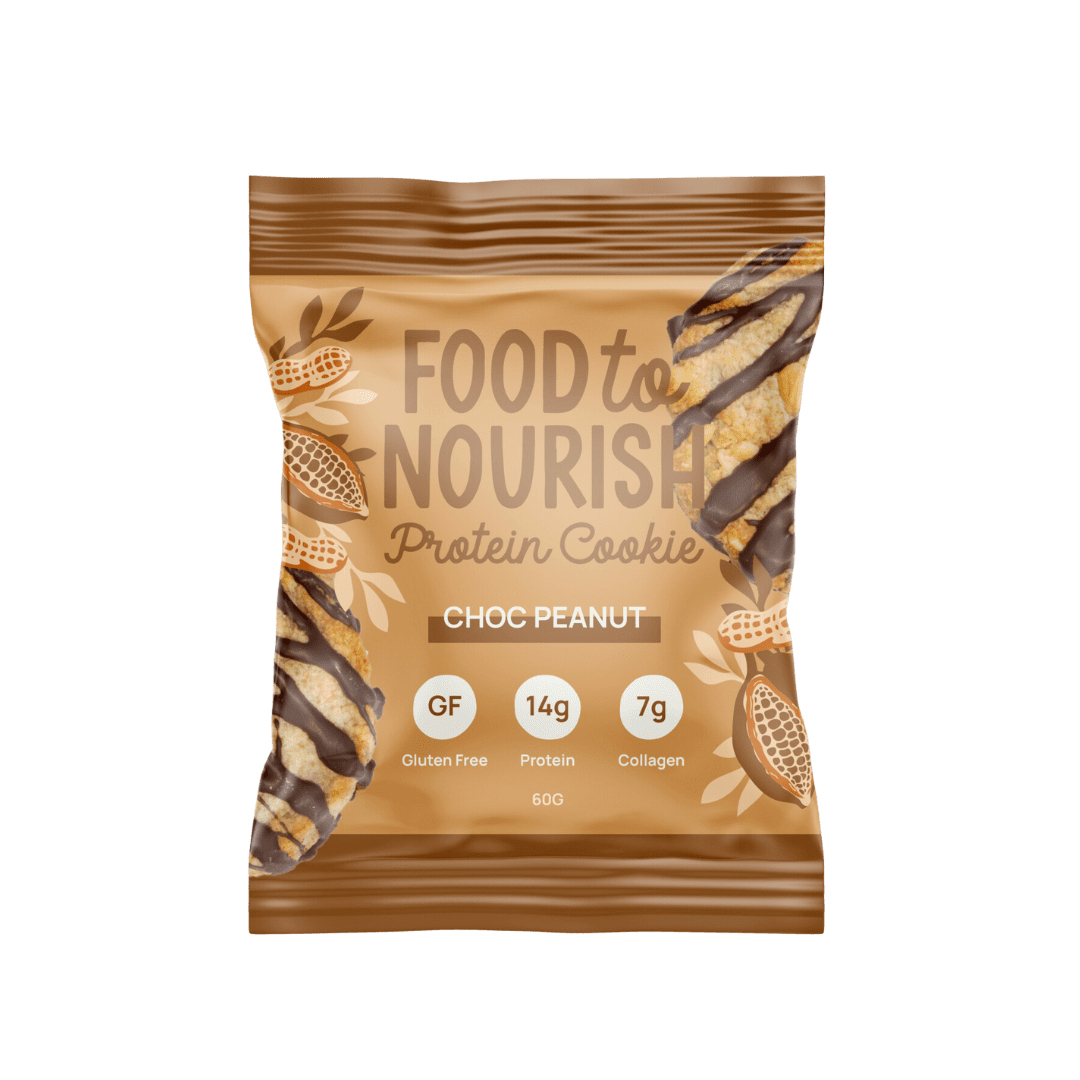 Protein Cookie Choc Peanut 60g Food To Nourish