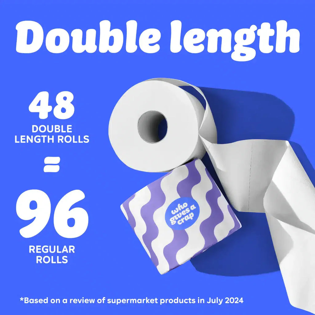 6 Pack Recycled Toilet Paper Who Gives A Crap