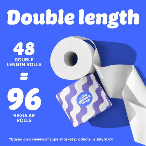 6 Pack Recycled Toilet Paper Who Gives A Crap