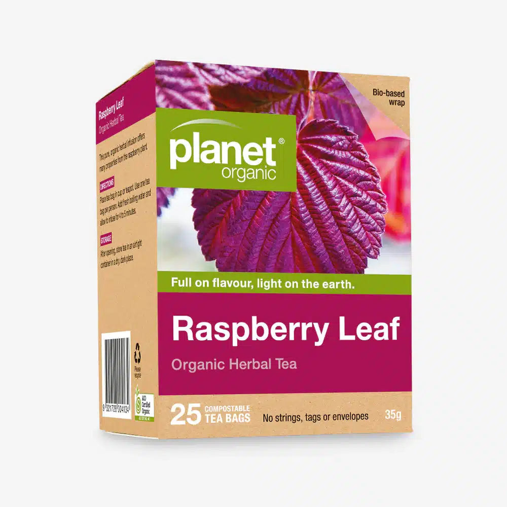 Raspberry Leaf Tea 25bags Planet Organic