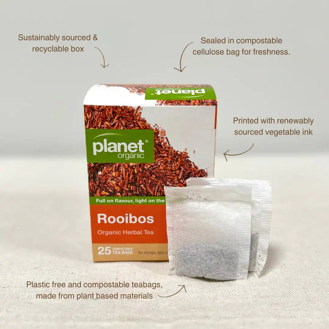 Rooibos Tea 25bags Planet Organic