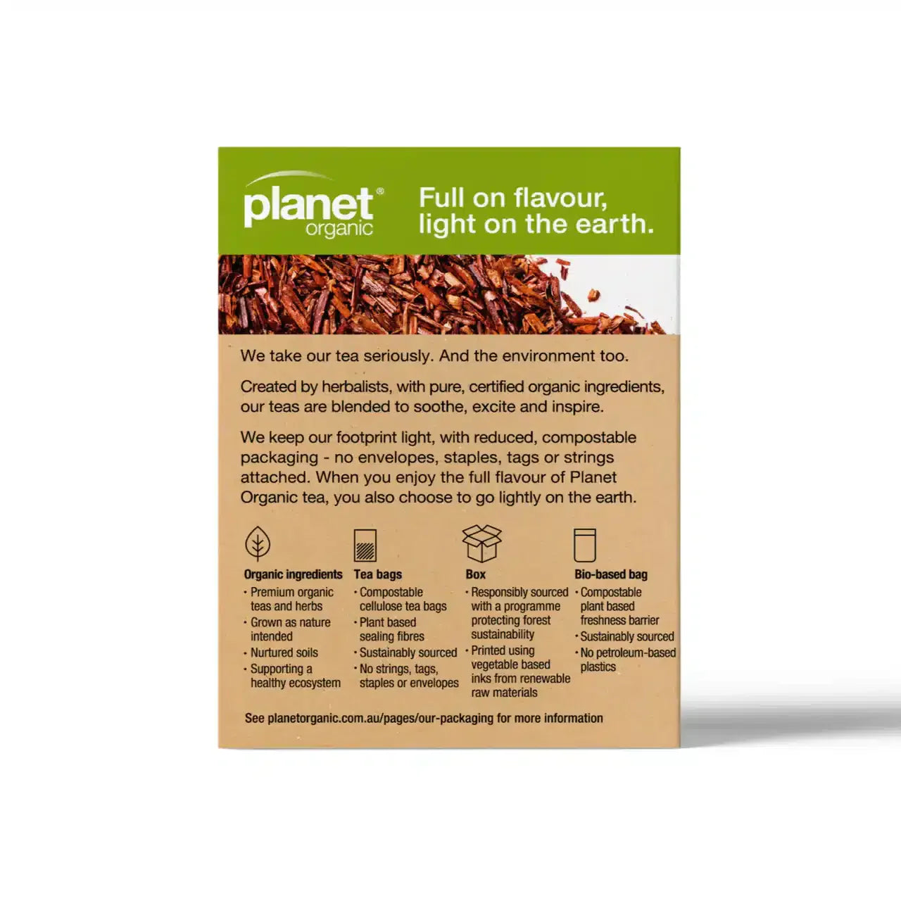 Rooibos Tea 25bags Planet Organic