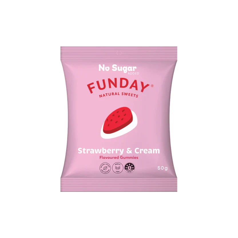 Peaches & Cream 50g Funday