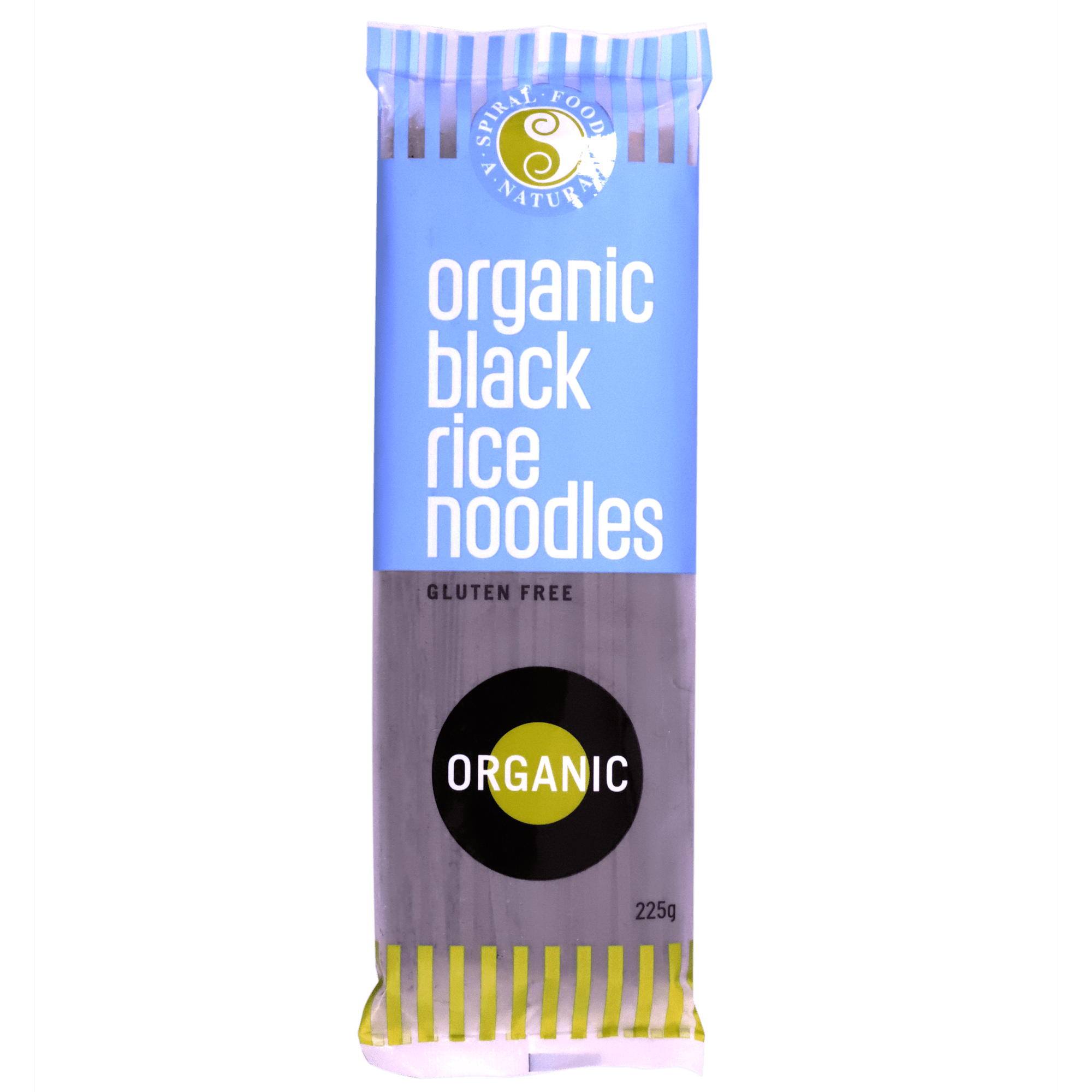 Black Rice Noodles 225g Spiral