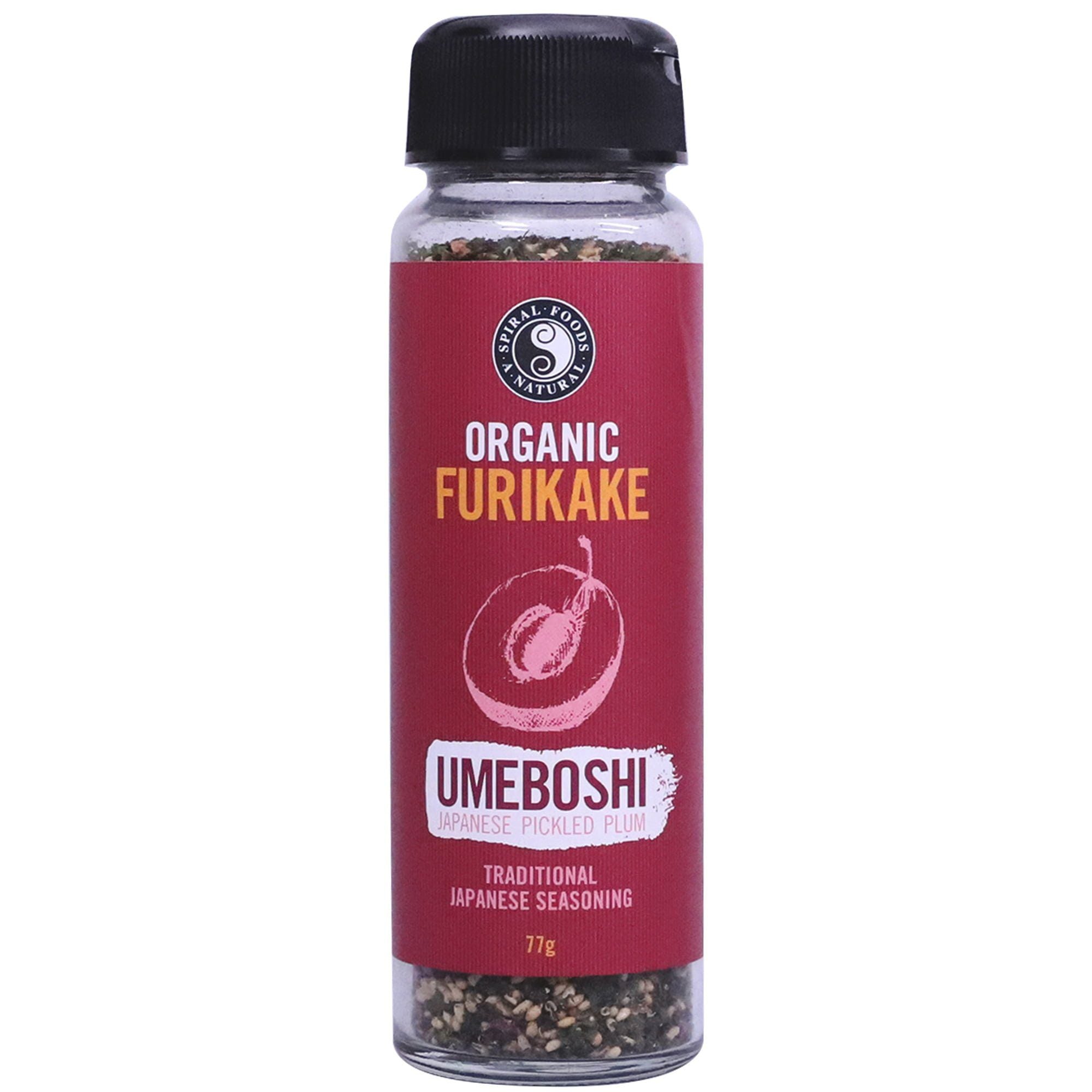 Organic Umeboshi Furikane 77g Spiral