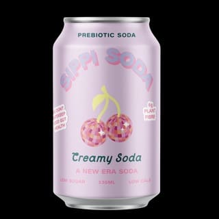 Creamy Soda 330ml Sippi Soda