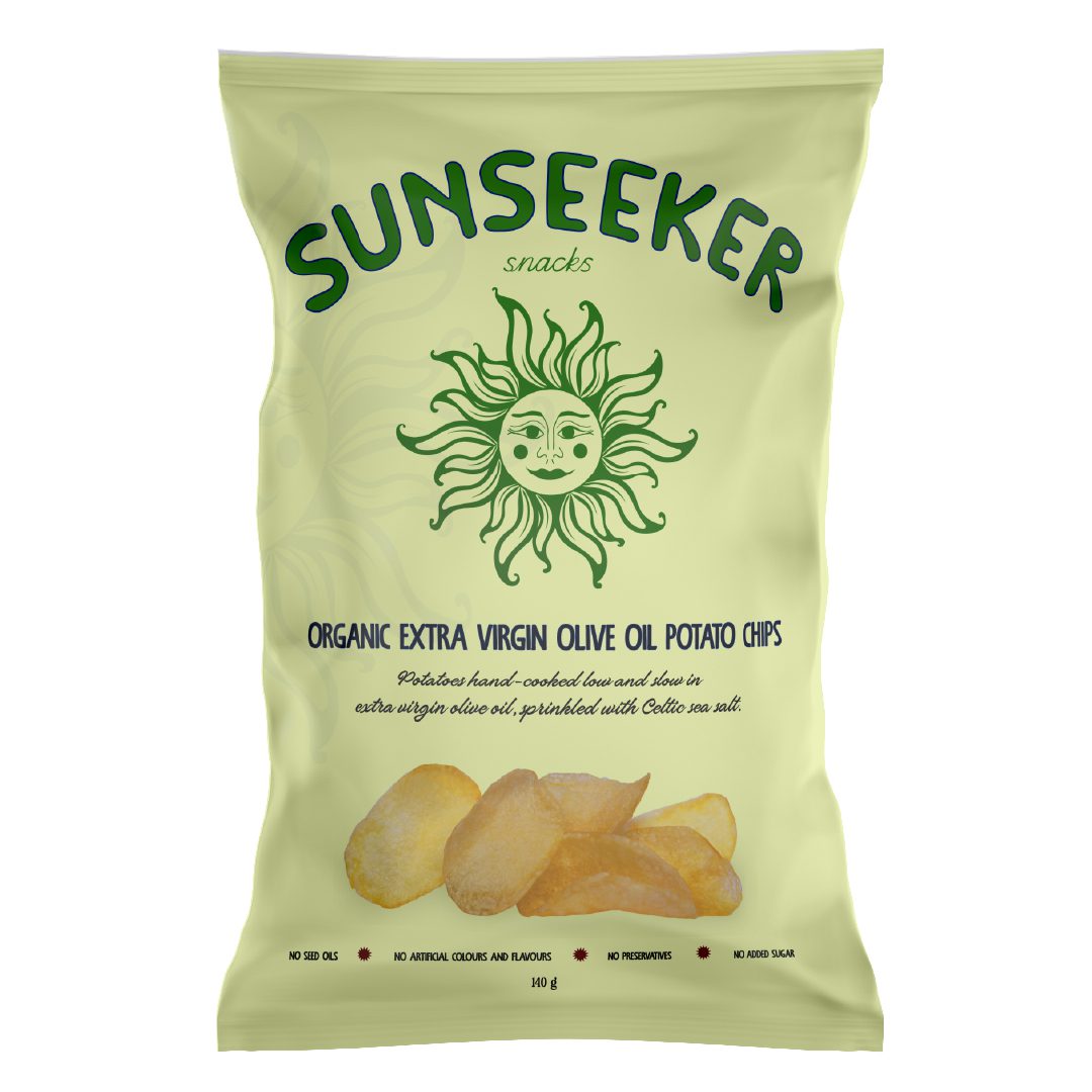Organic EVOO Potato Chips Sunseeker Snacks