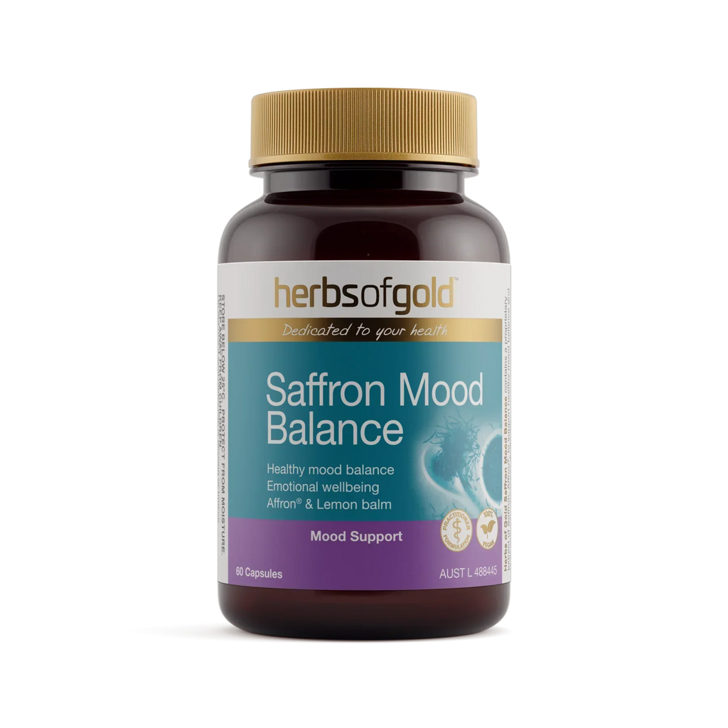 Saffron Mood Balance 60c Herbs of Gold