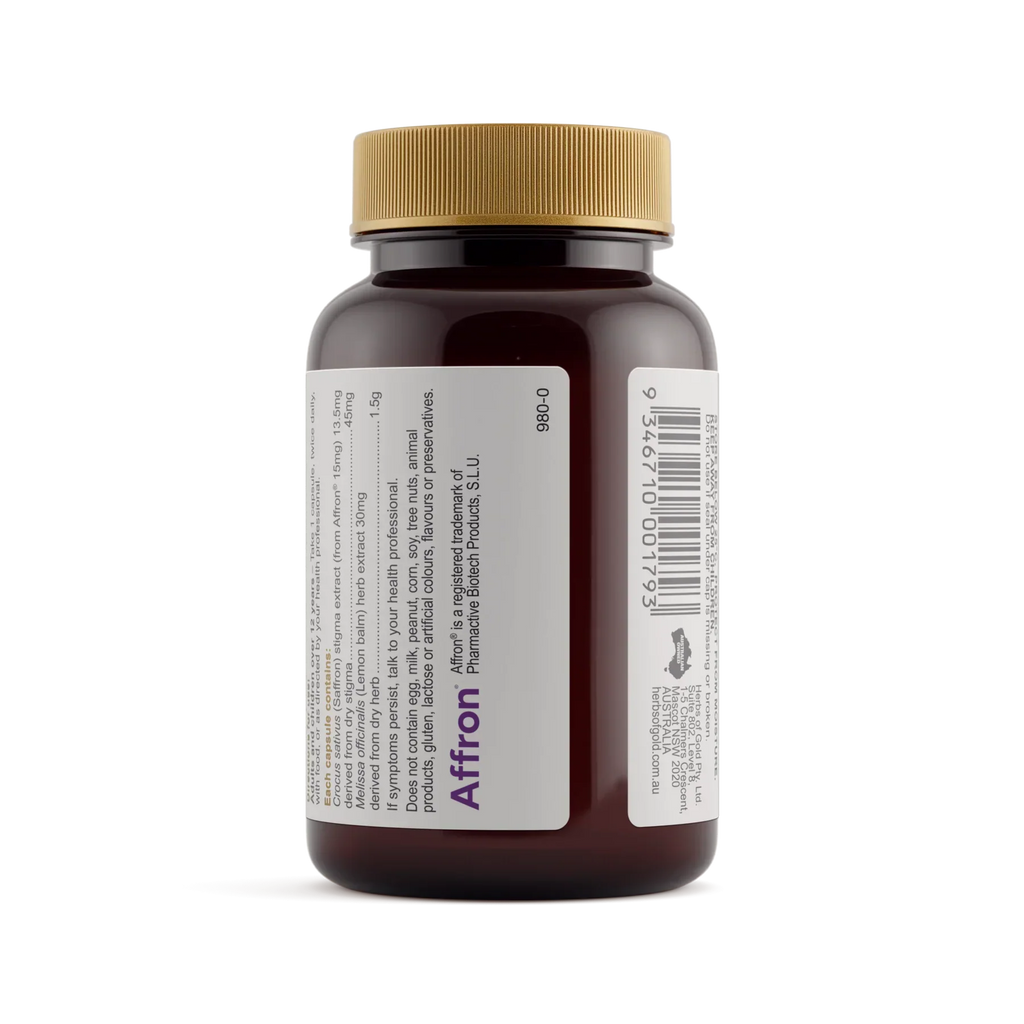Saffron Mood Balance 60c Herbs of Gold