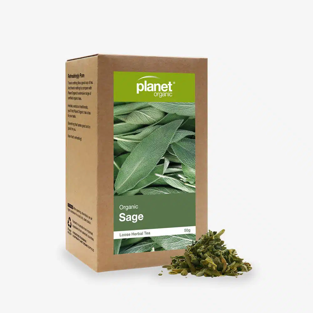 Sage Loose Tea 50g Planet Organic