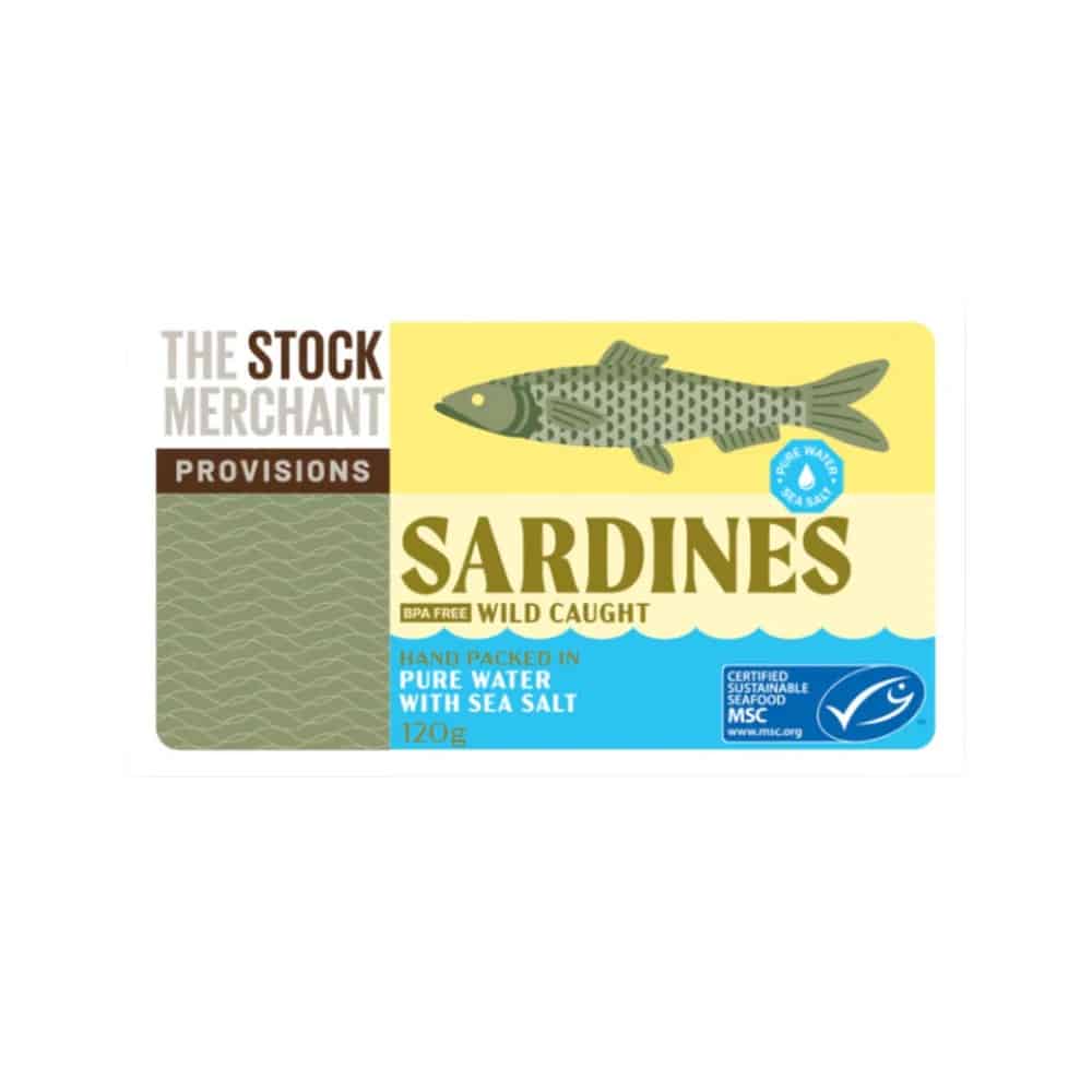 Sardines In Pure Water 120g The Stock Merchant