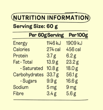 Oat Bar Lemon Coconut 60g Koja