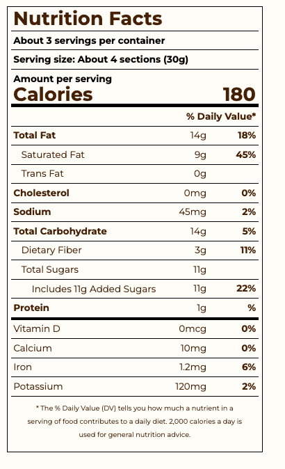 Salted Caramel Truffle Thins Alter Eco 84g