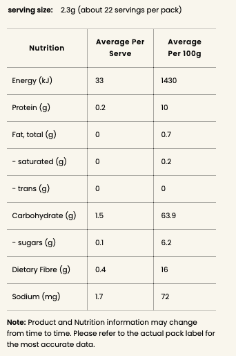 Onion Powder 50g Ceres Organics