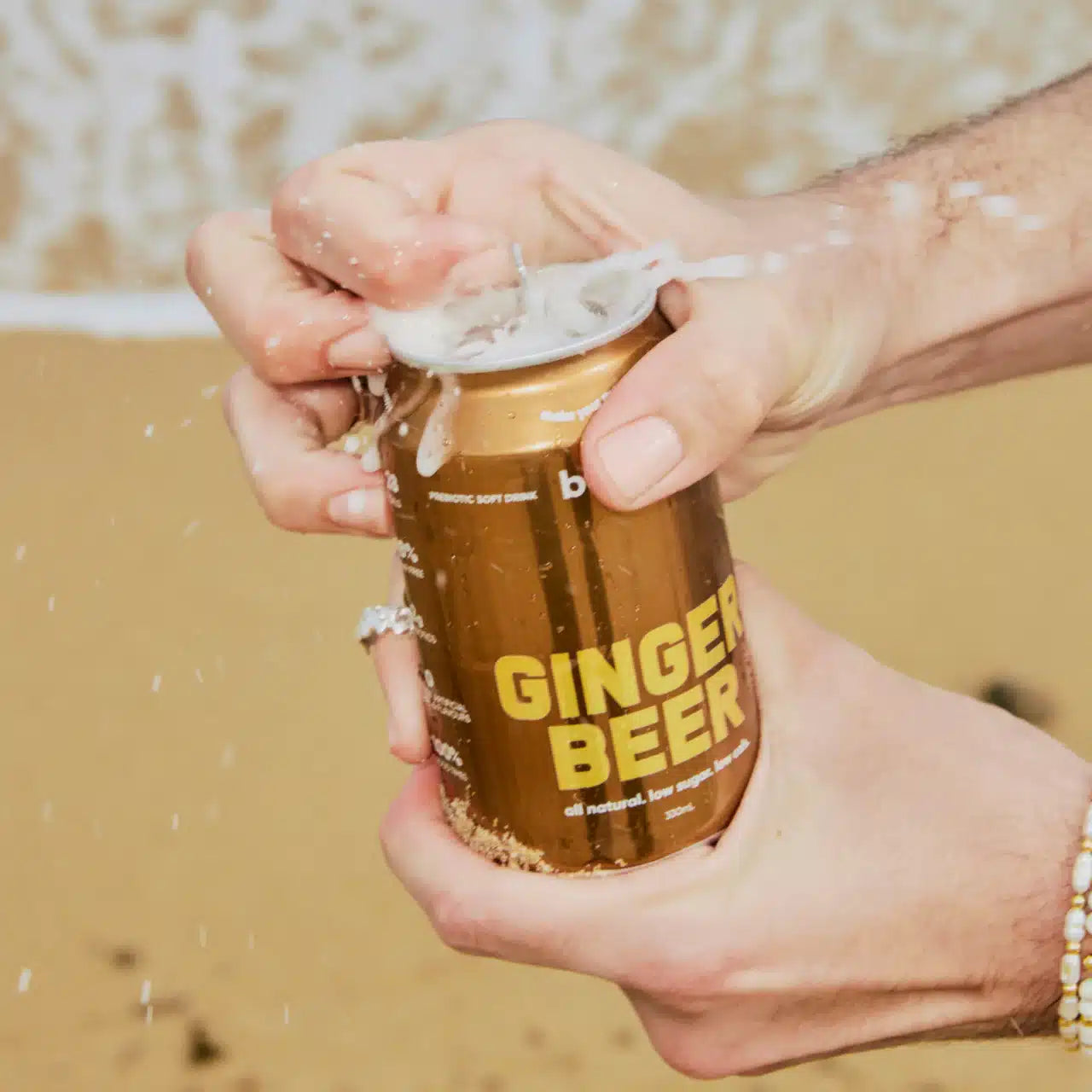 Ginger Beer 330ml Bobby Prebiotic Soft Drink