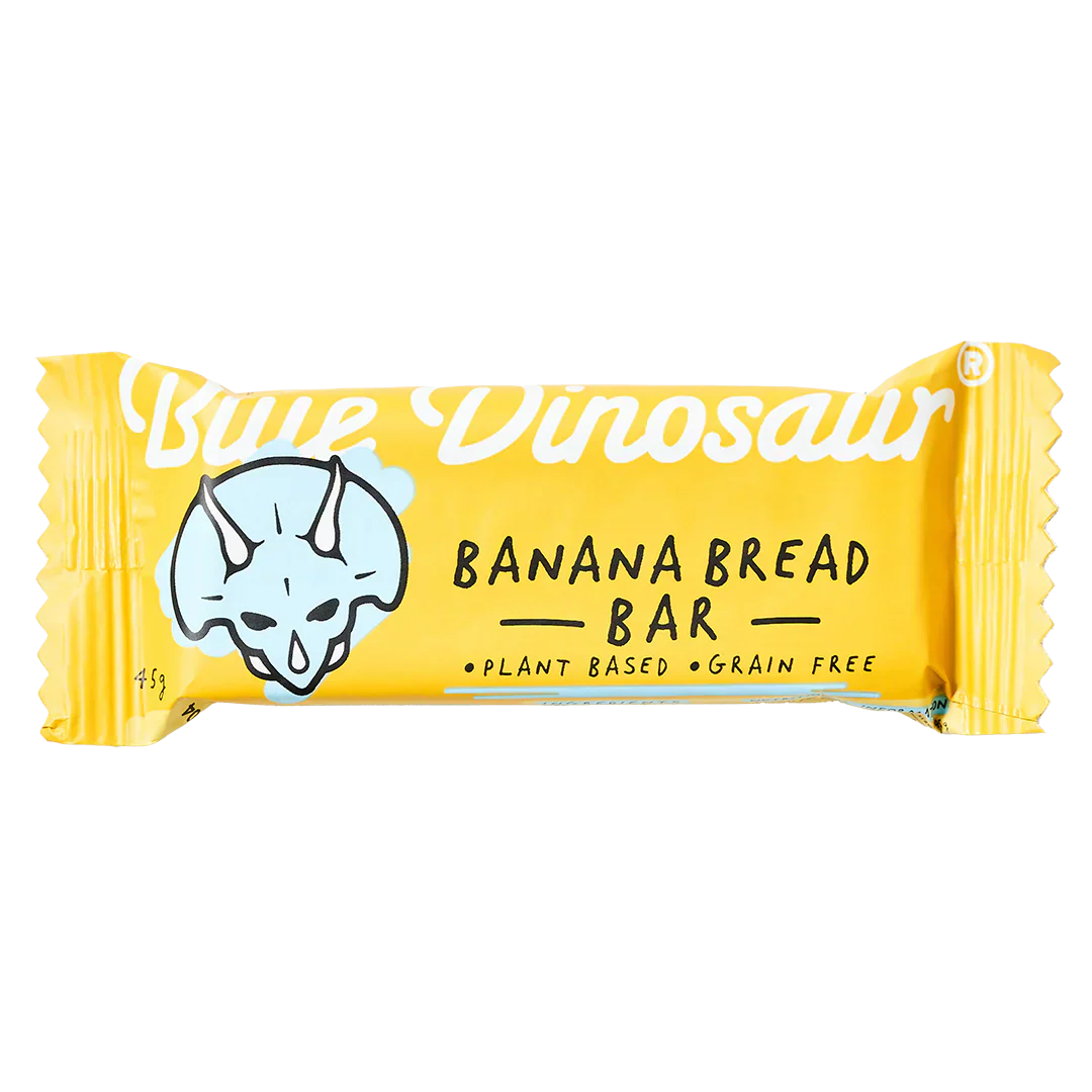 Banana Bread Hand-Baked Bar 45g Blue Dinosaur