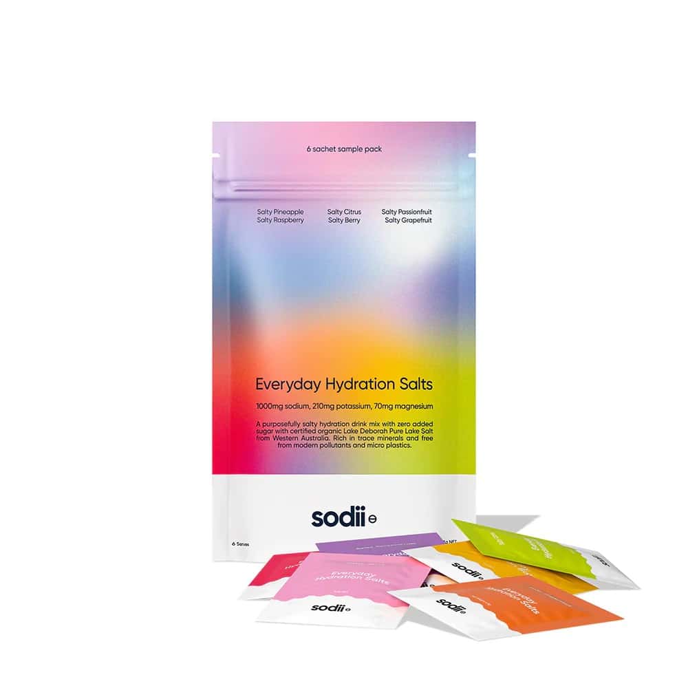 Everyday Hydration Salts Mixed Flavour 6pack Sodii