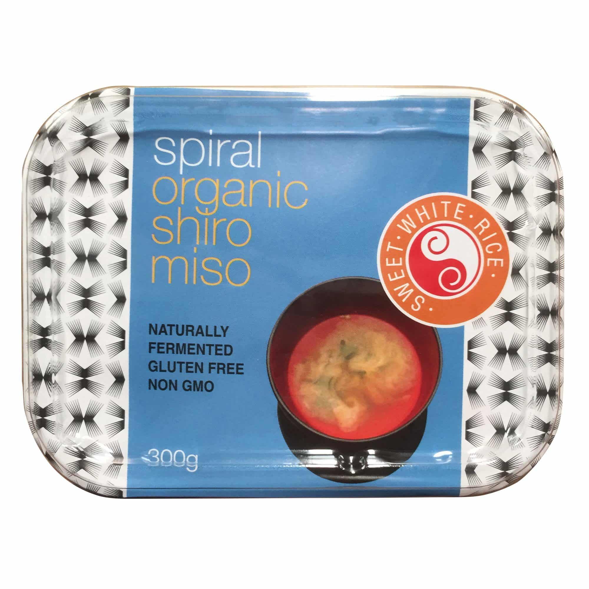 Organic Shiro Miso 300g Spiral