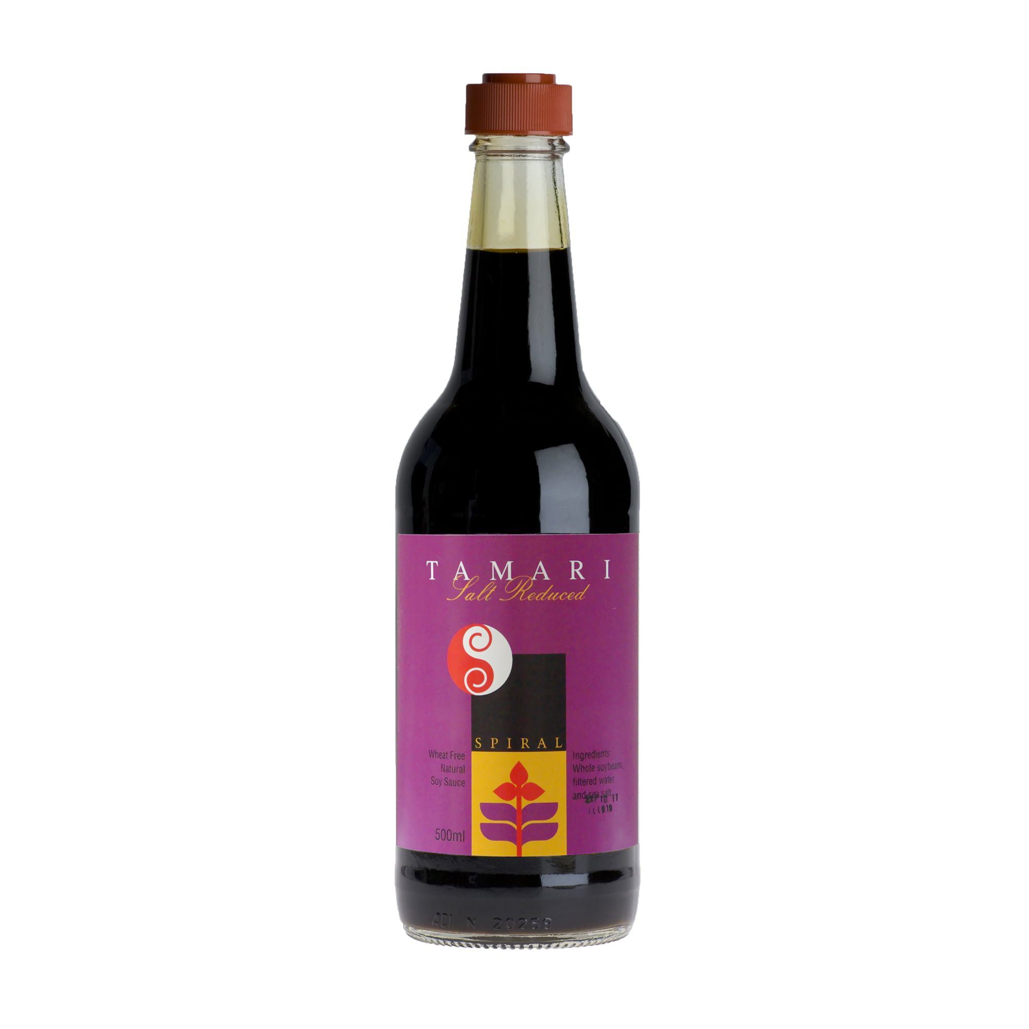 Salt Reduced Tamari 250ml Spiral Foods