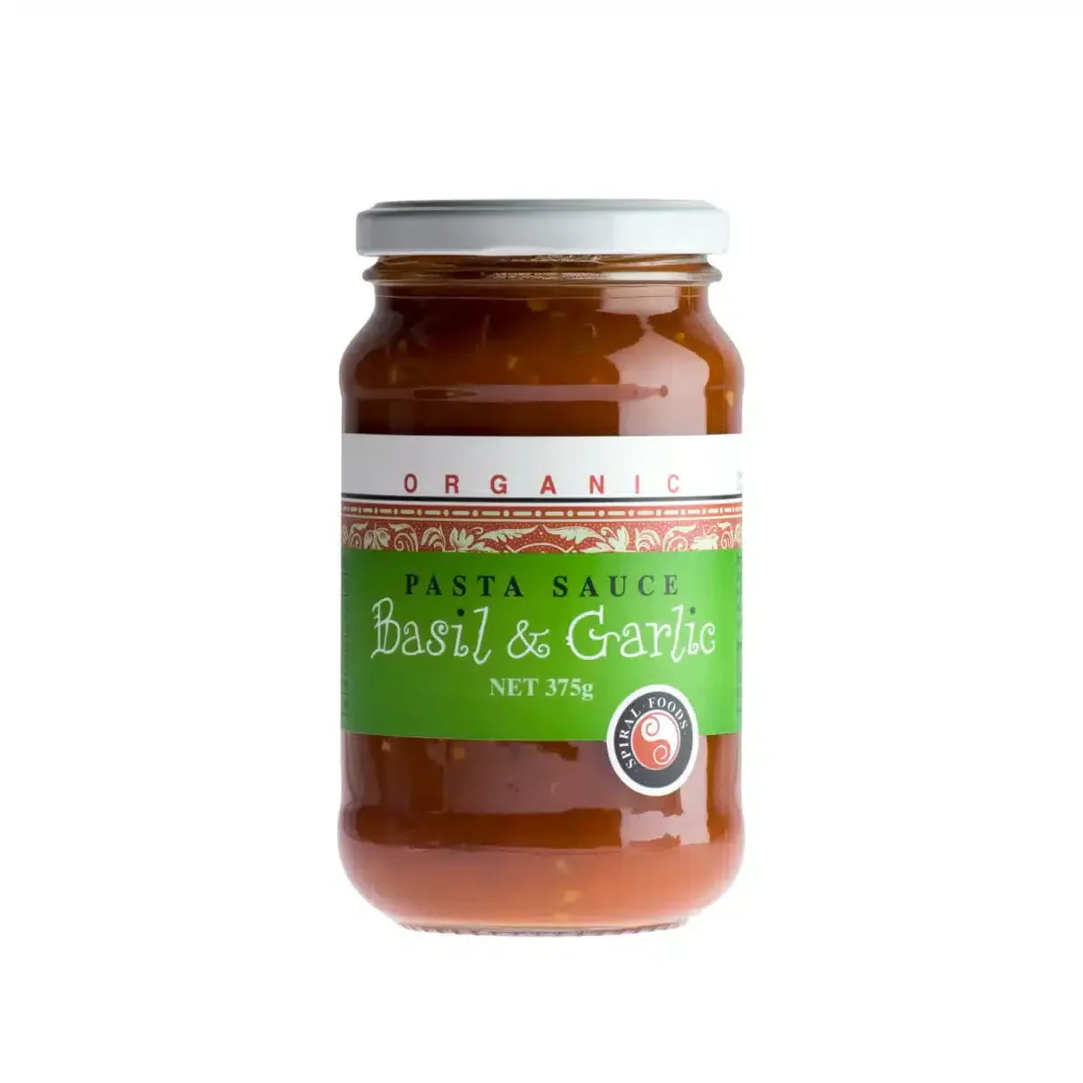 Basil Garlic Pasta Sauce 375g Spiral