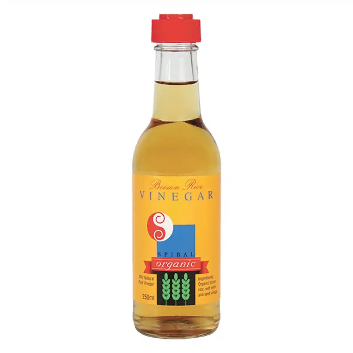 Brown Rice Vinegar 250ml Spiral Foods