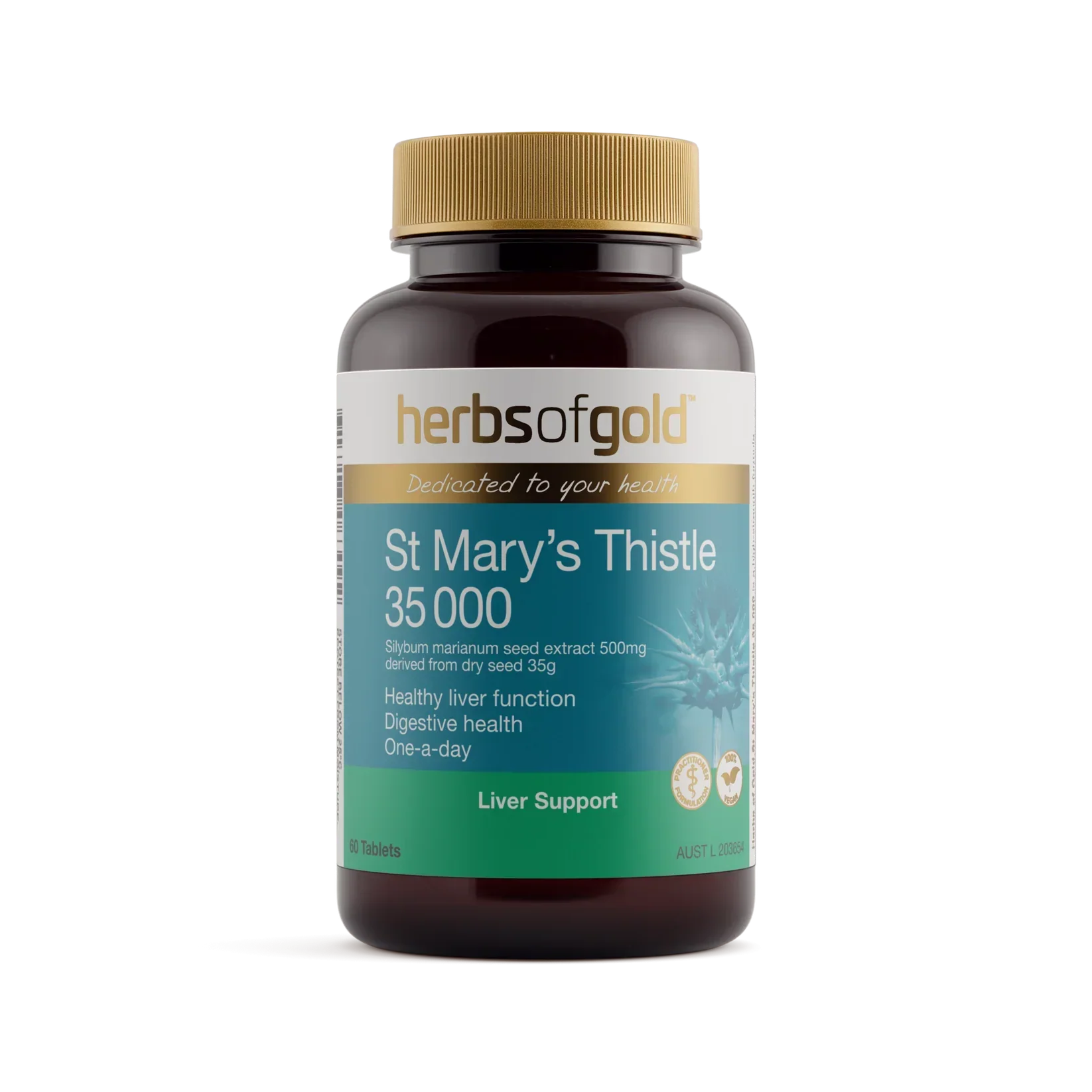 St Marys Thistle 35 000 60T Herbs Of Gold