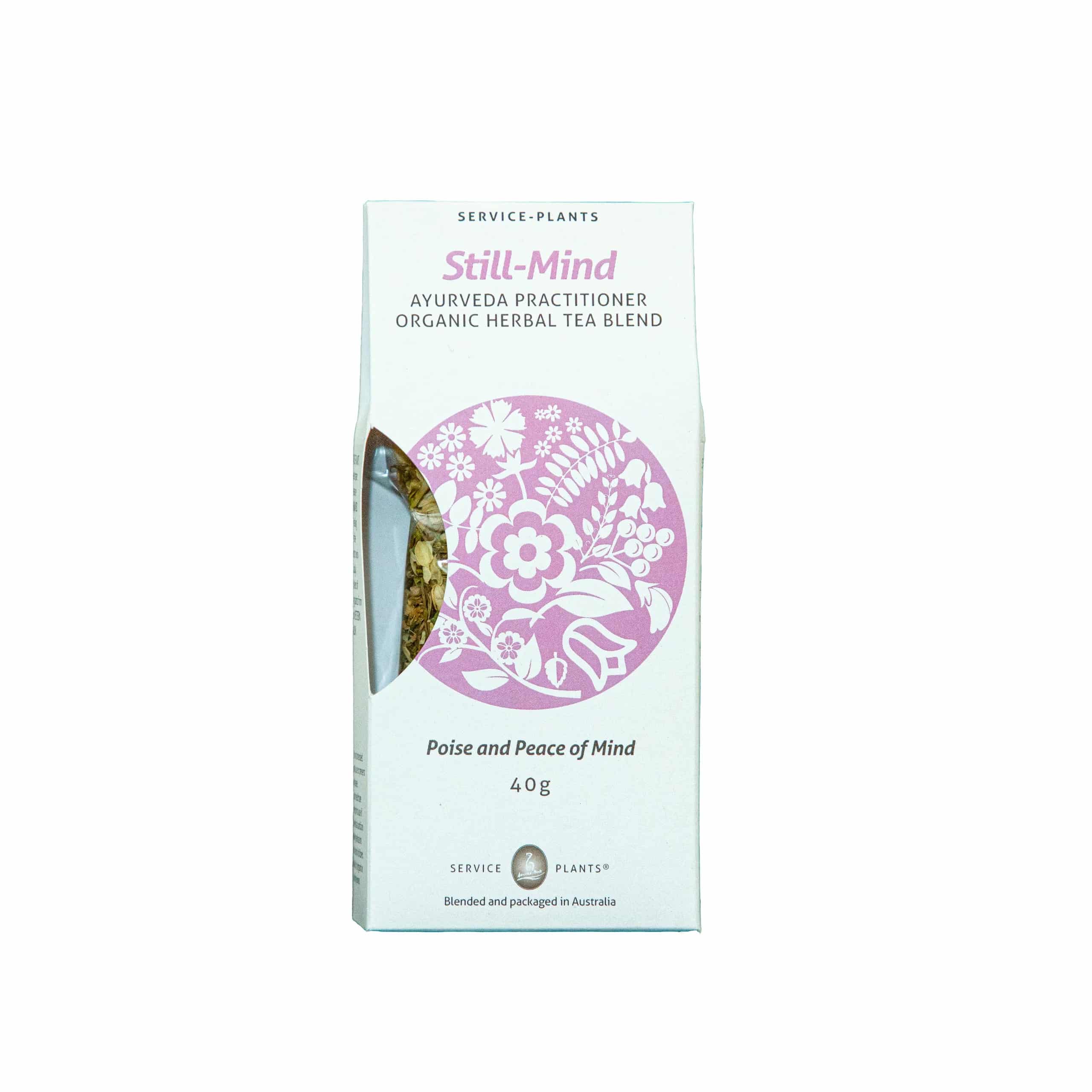 Still-Mind Organic Loose Leaf Tea 40g Service Plants