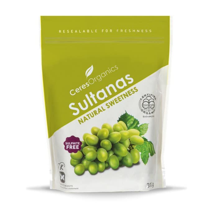 Sultanas 300g Ceres Organics