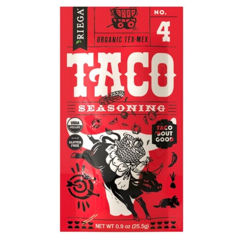 Taco Seasoning 25.5g ORGANIC Riega