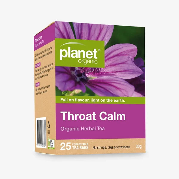 Throat Calm 25bags Planet Organic