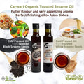 Toasted Black Sesame Oil 200ml Carwari