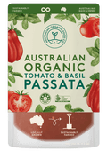 Tomato & Basil Passata 500g Australian Organic Food Co