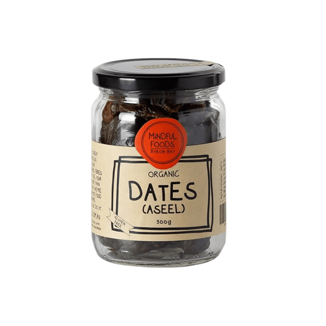 Organic Pitted Dates 300g Mindful Foods
