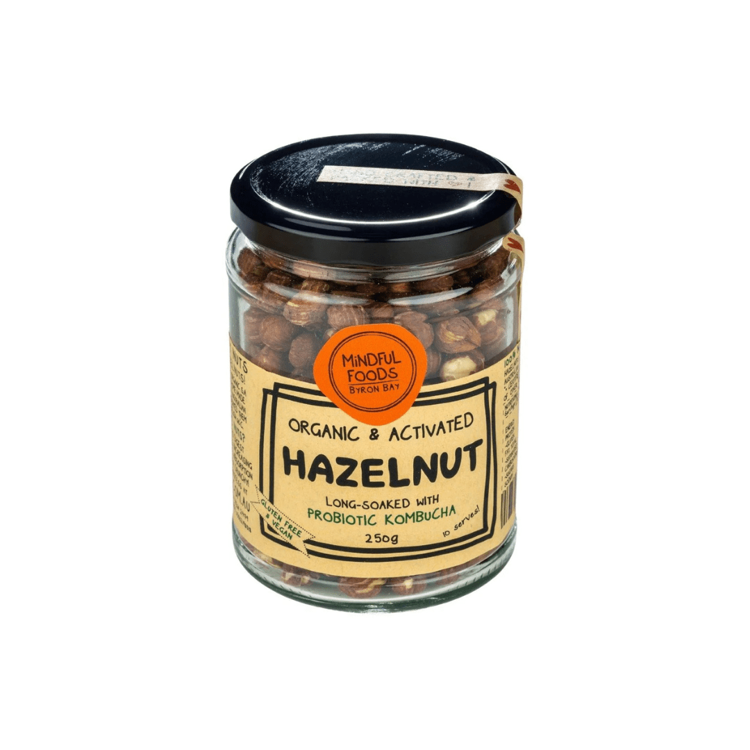 Hazelnuts Organic & Activated 250g Mindful Foods