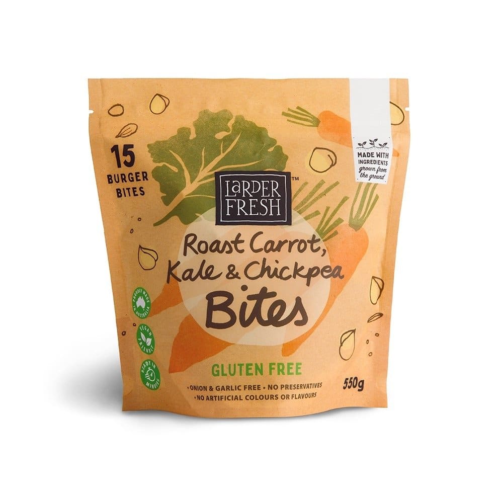 Veggie Burger Bites 15pk 550g Larder