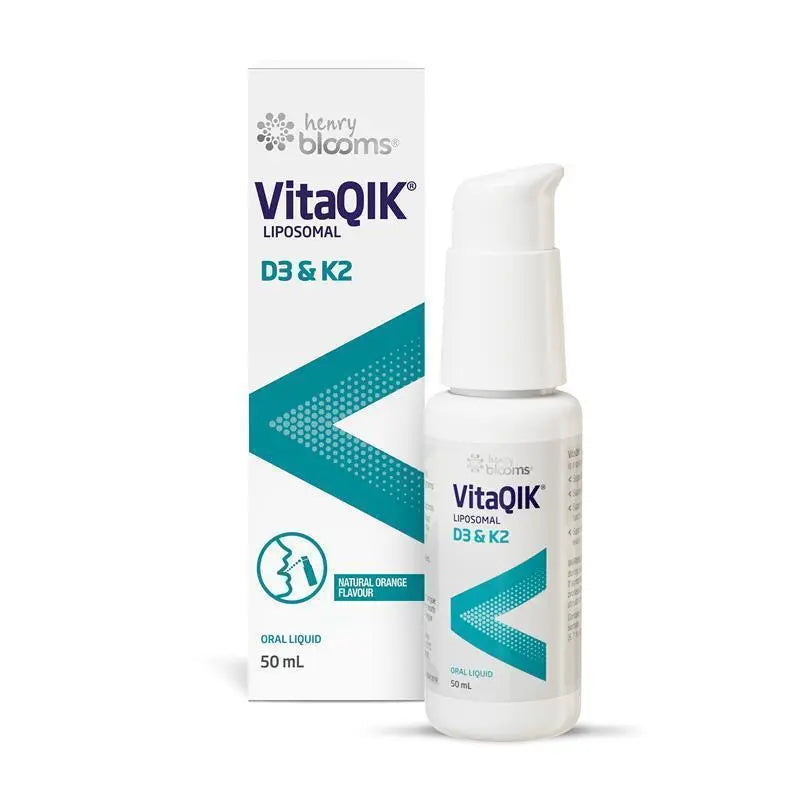 VitaQIK Liposomal D3 & K2 50ml Henry Blooms