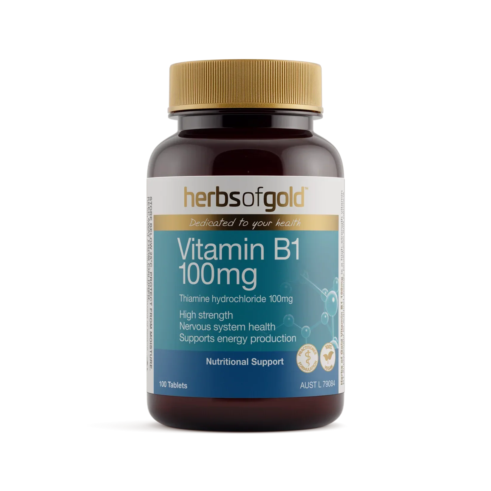 Vitamin B1 100mg 100T HOG