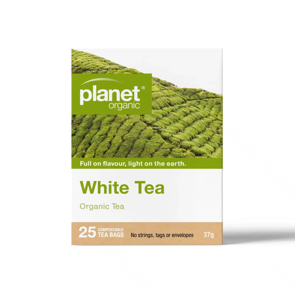 White Tea 25bags Planet Organic