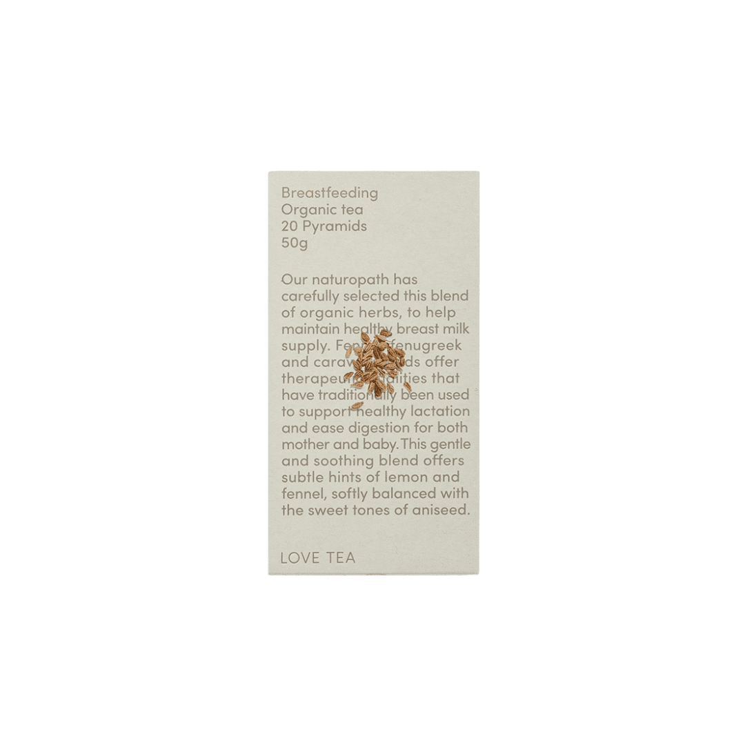Organic Breastfeeding Tea x20 Pyramids Love Tea