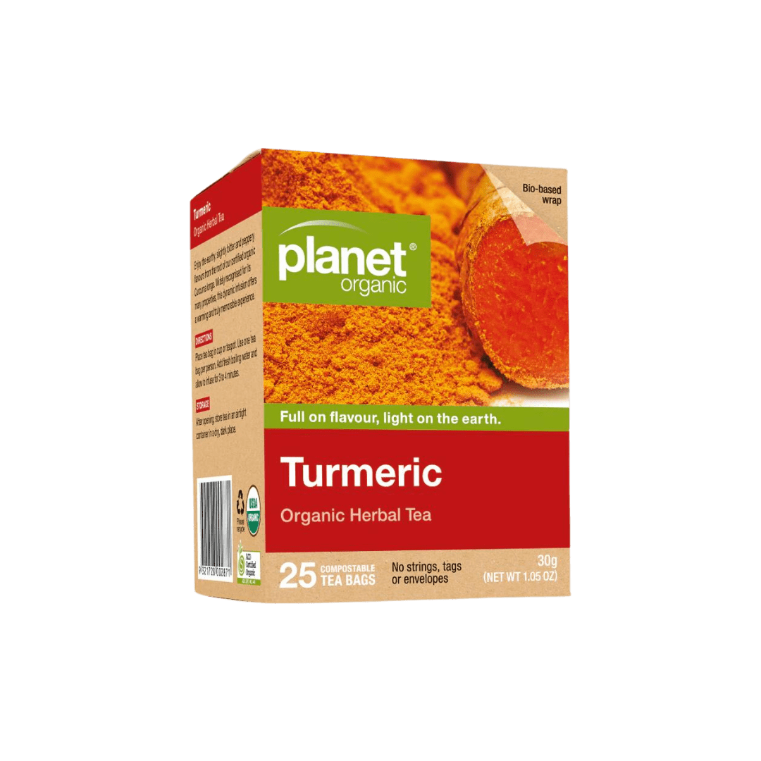 Turmeric Tea 25 bags Planet Organic