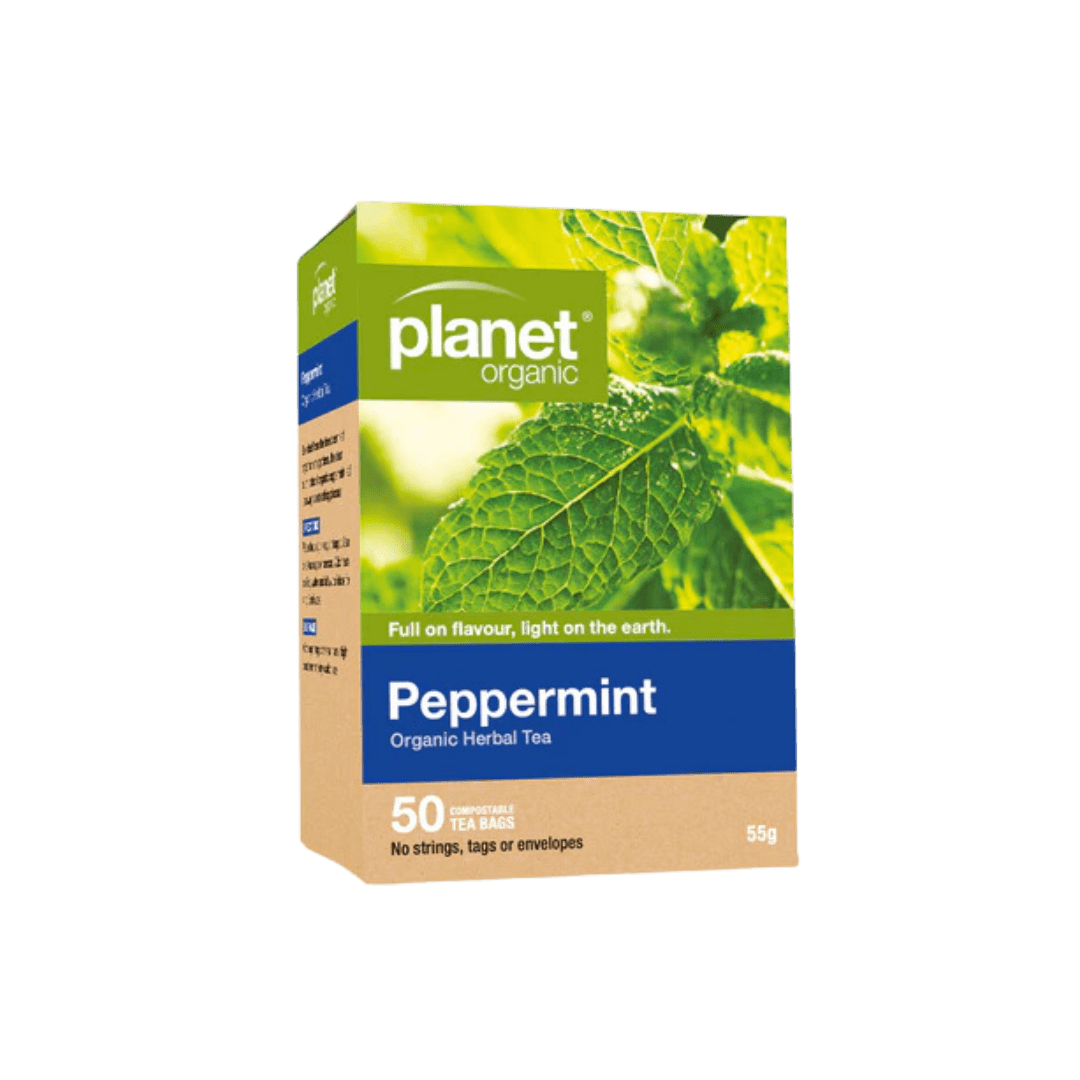 Peppermint Tea 50bags Planet Organic