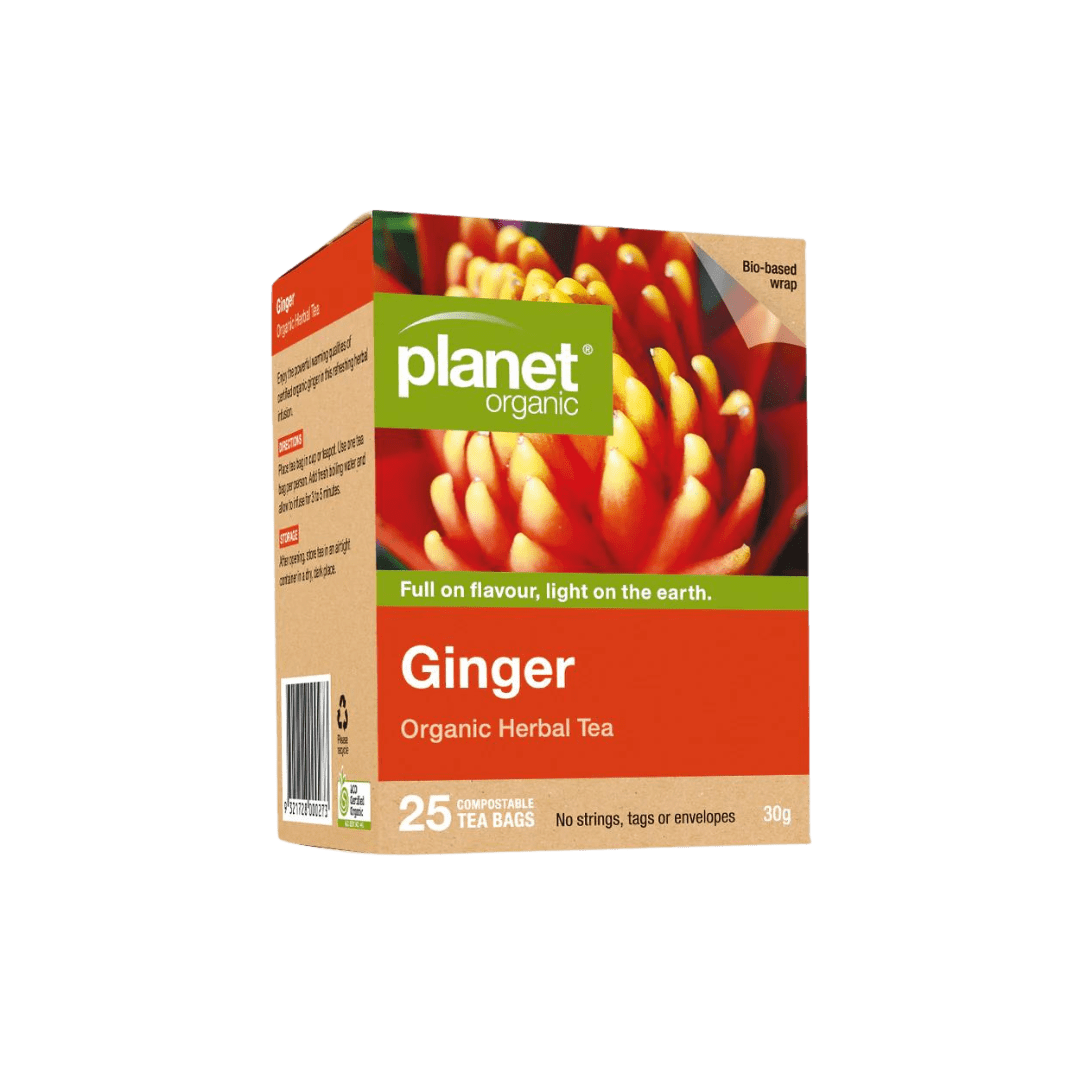 Ginger Tea 25 bags Planet Organic