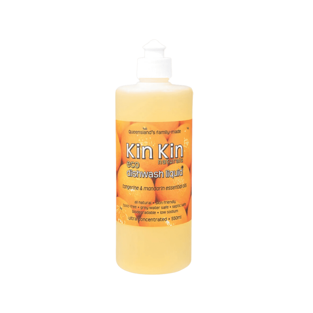 Eco Dishwash Liquid Lime & Eucalyptus 1050ml Kin Kin Naturals
