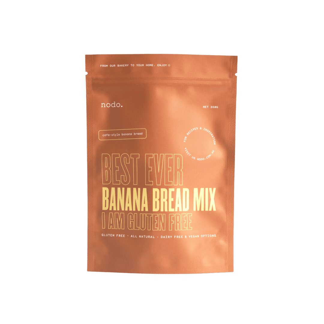 Best Ever Banana Bread Mix Gluten Free 350g Nodo