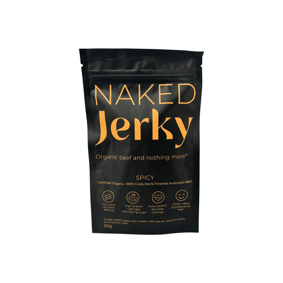 Organic Naked Jerky Spicy 50g