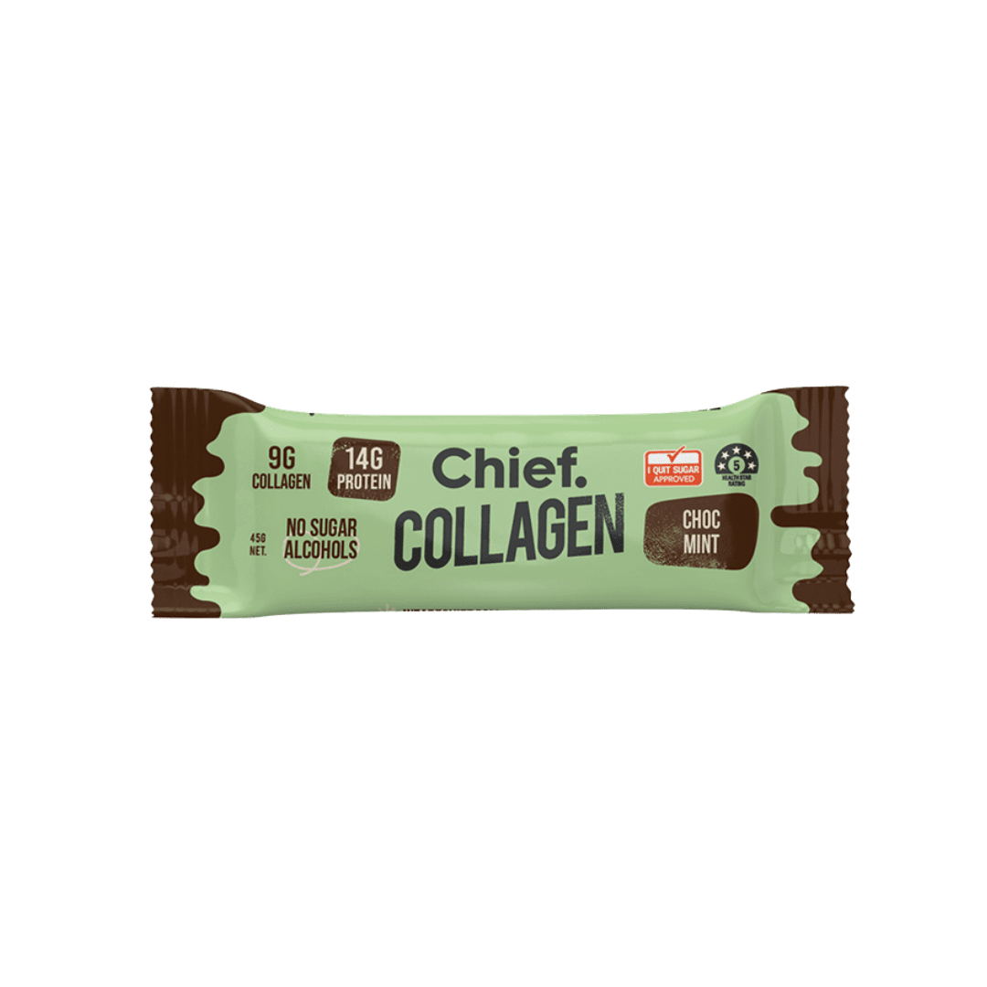 Choc Mint Collagen Bar 45g Chief