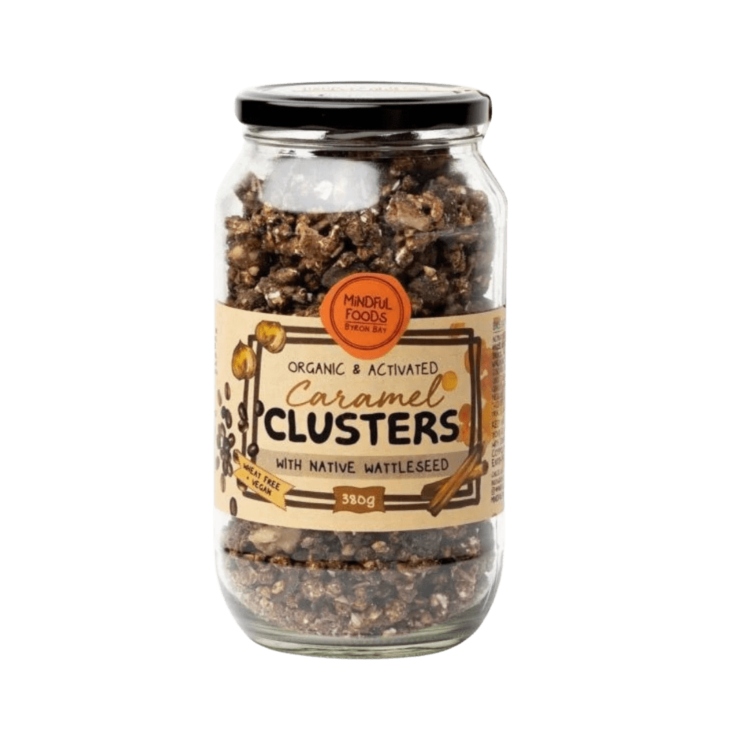 Caramel Clusters With Wattleseed 350g Mindful Foods