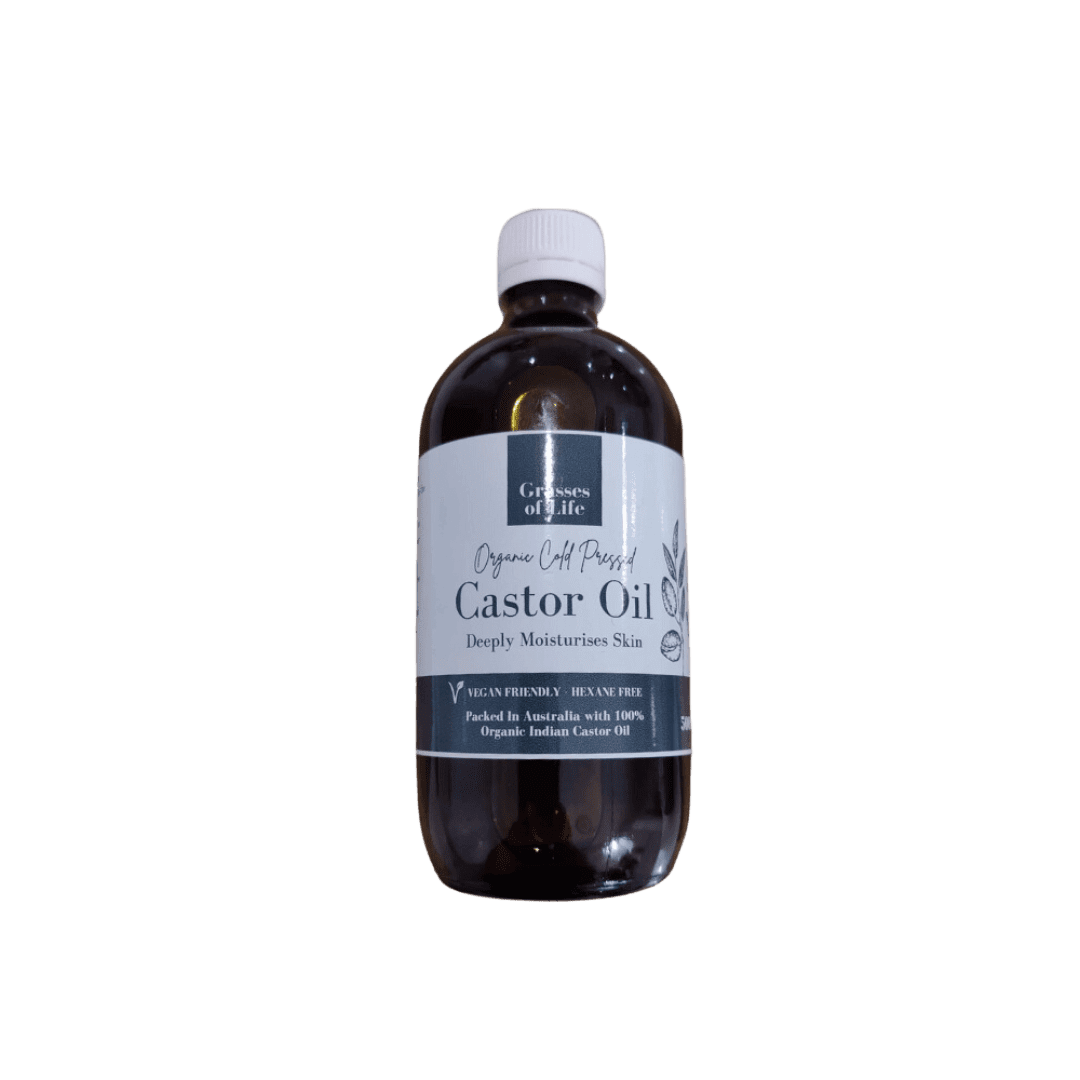 Cold Press Castor Oil 1L Grasses Of Life