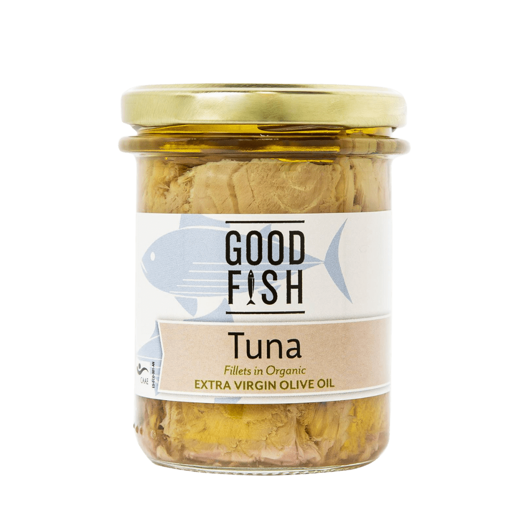 Tuna EVOO 195g Good Fish Olive Green Organics