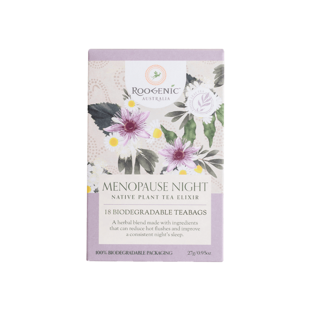 Menopause Night Tea Loose Leaf 55g Roogenic Australia